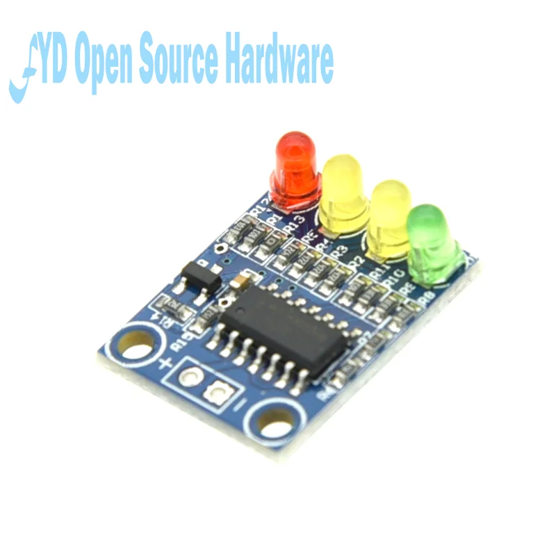 4-сегментный светодиодный индикатор уровня заряда батареи аудиомодуль 4-значное