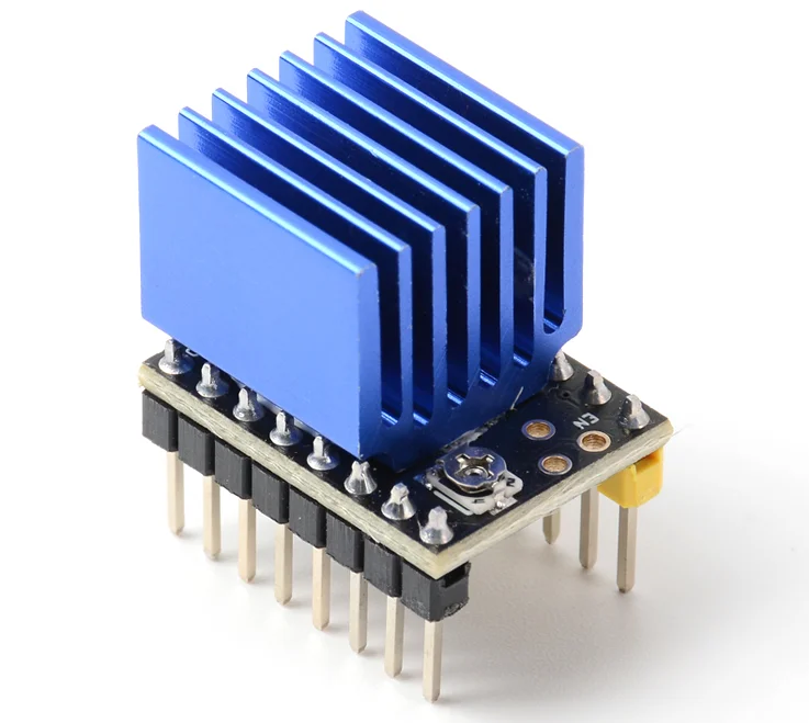 1PCS TMC2208 TMC2209 TMC2225 with heat sink Stepper Motor Driver StepStick 3d Printer Parts 2.5A 256 subdivision silent printing |