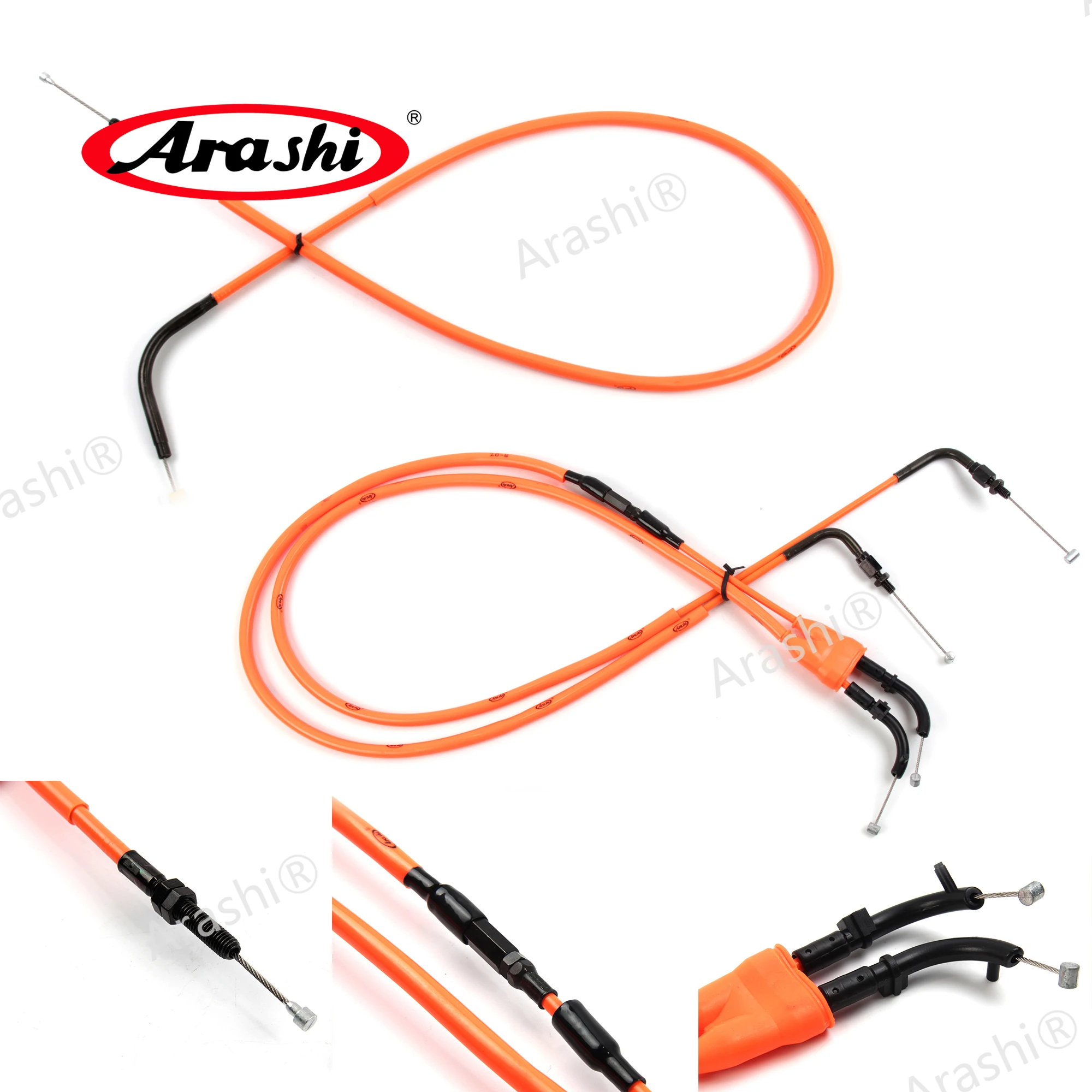 Arashi 1 комплект троса сцепления дроссельной заслонки для YAMAHA MT-09 Non-ABS 2014-2016/MT09 ABS