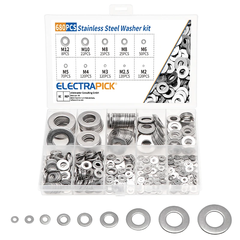 680/360/175 шт. кольцевая пробка M2 M3 M4 M5 M6 M8 M10 |