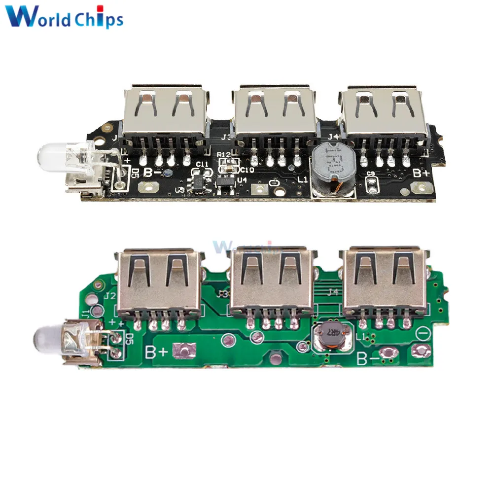 3 USB 18650 модуль зарядки литиевой батареи в литр 5 1 а усилитель литий-ионной Lipo