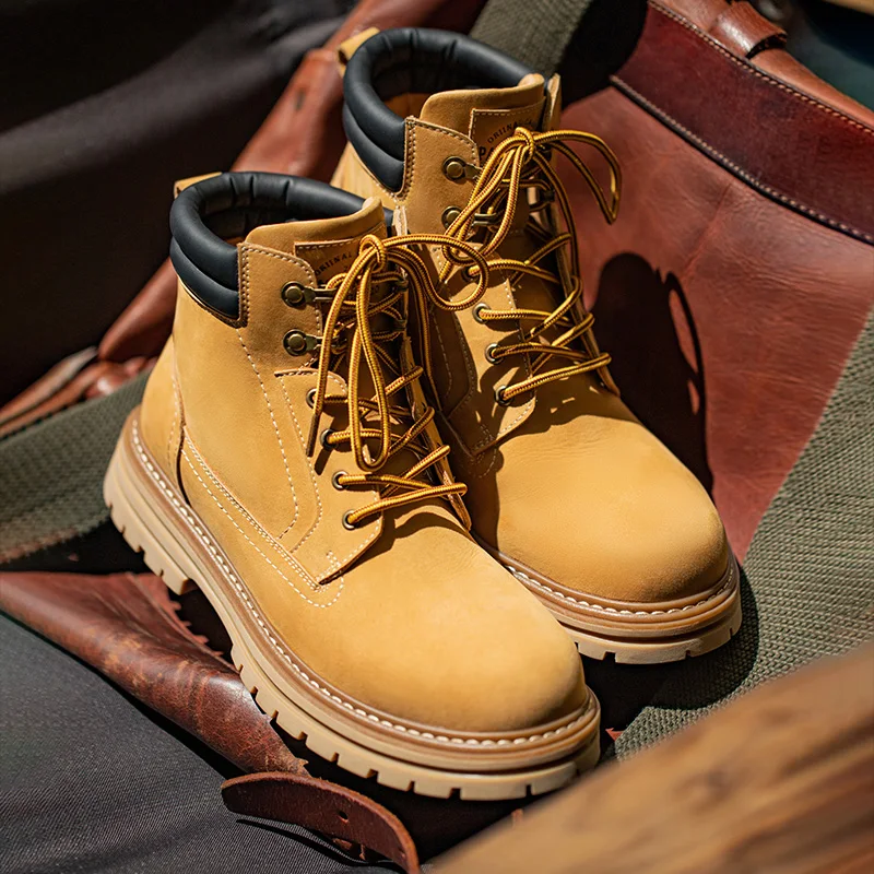 Мужские кожаные ботинки Maden |