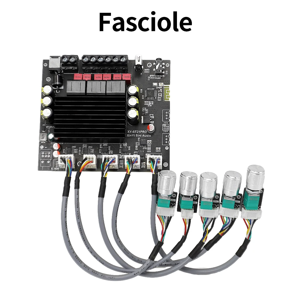 TPA3221 DC12-30V ST21PRO BT Плата цифрового усилителя 2 1-канальный 100 Вт X + 200 сабвуфер