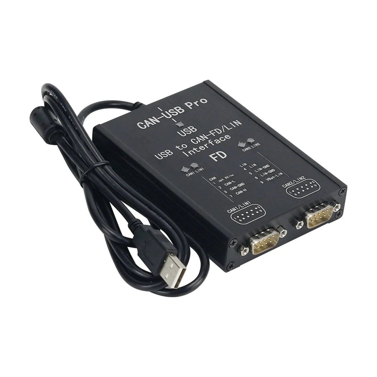 PCAN-USB Pro PCAN FD PRO 8 Мбит/с Адаптер USB-CAN 2CH CAN Совместим с IPEH- 004061 для PEAK