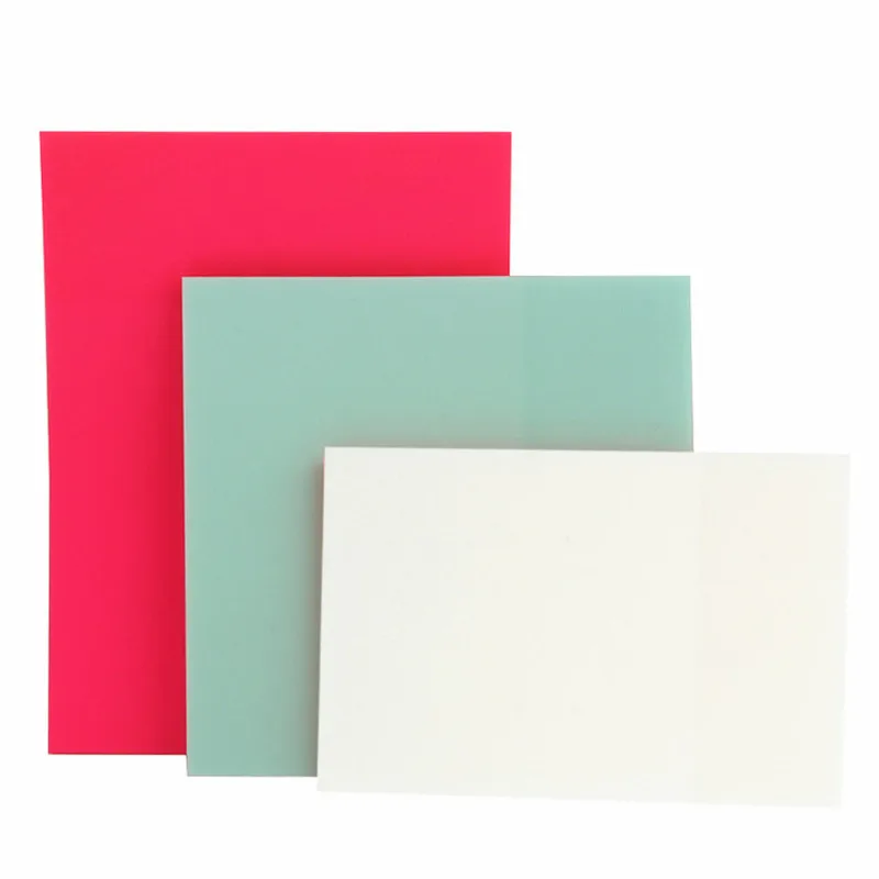 Прозрачные наклейки для записей 3 размера 50 шт |