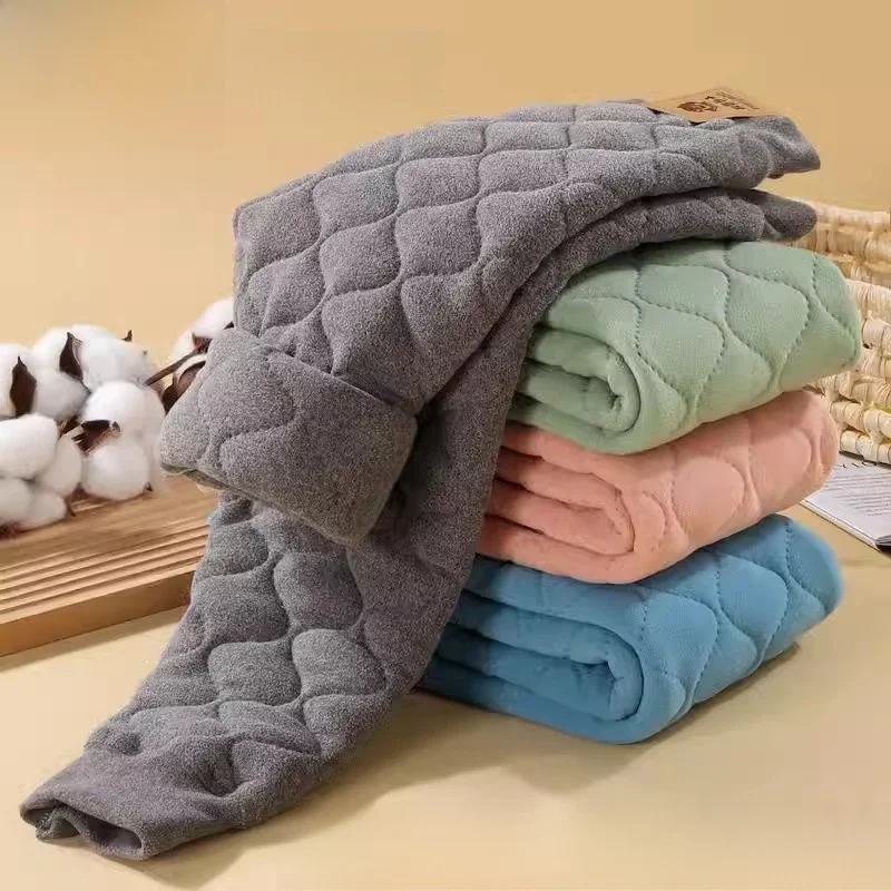 Children Warm-keeping Pants Autumn and Winter Fleece-lined Students Wear School Uniform Artifact Dralon Girls T...