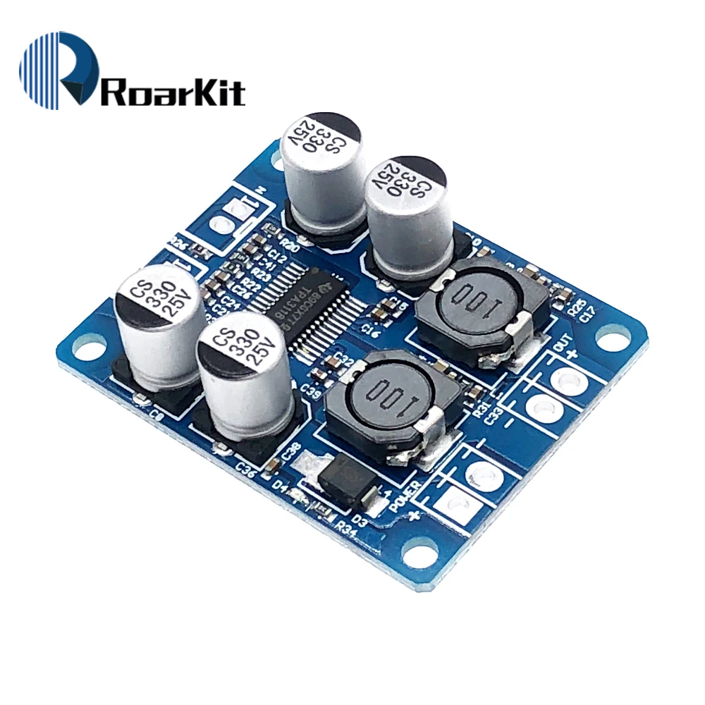 Цифровая плата усилителя звука TPA3118 мини-версия класс D моно-модуль мощности 1x60 Вт