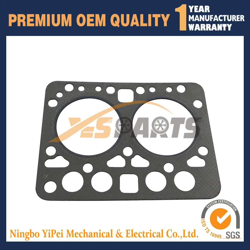 1 шт. прокладка головки для KUBOTA B6000 ZL600