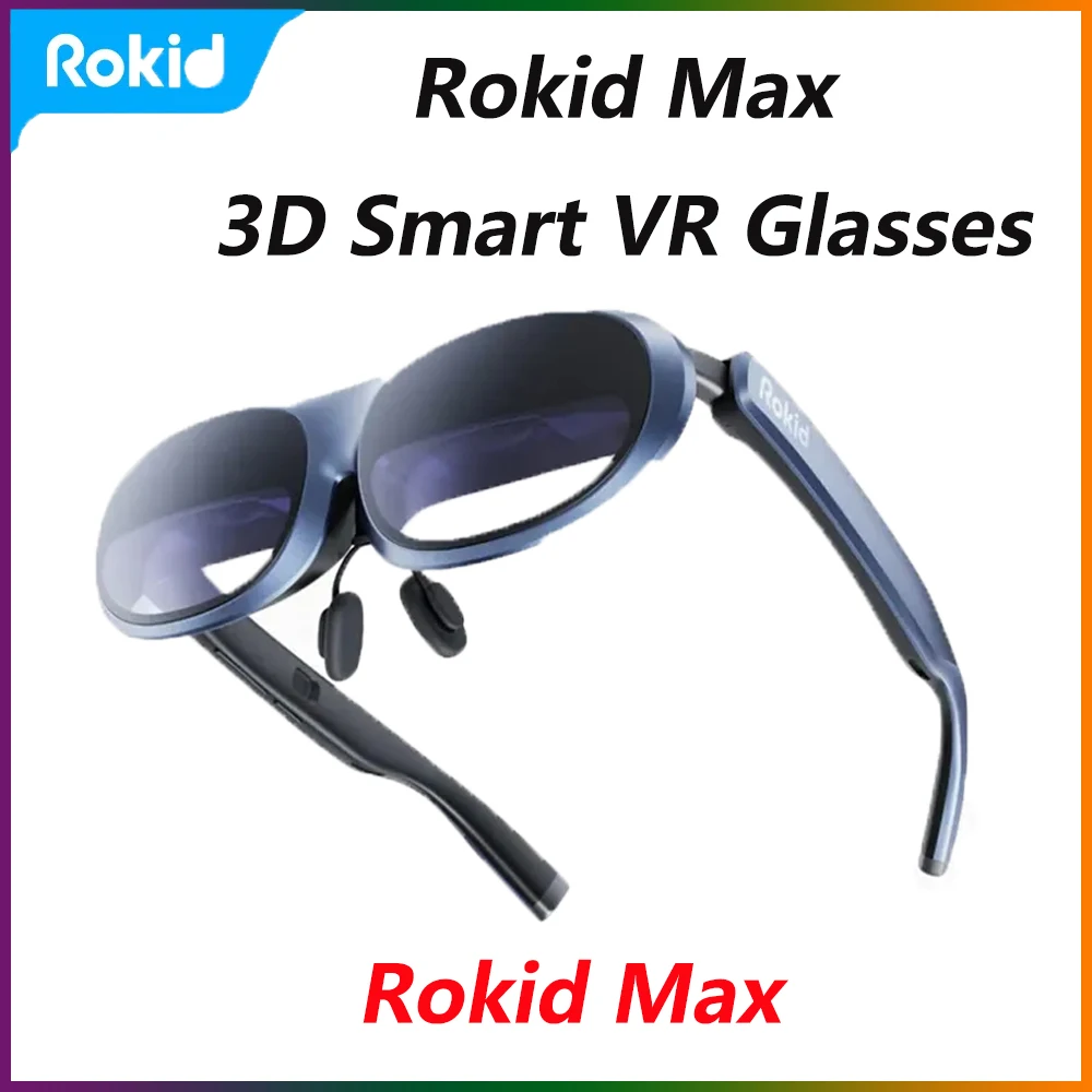 Умные 3D-очки Rokid Max со станцией устройство просмотра игр для Apple Huawei проектный