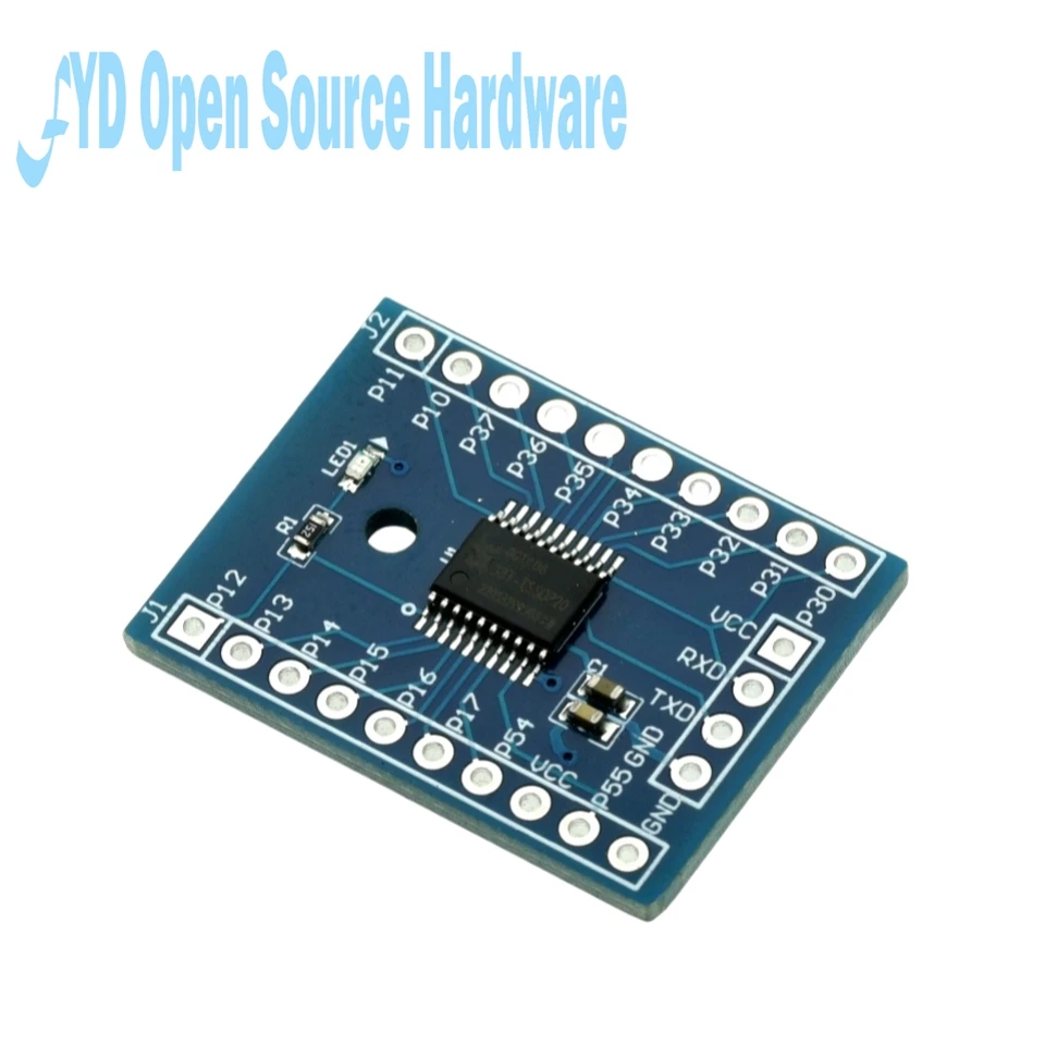 Материнская плата STC8G1K08 TSSOP20 макетная демонстрационная обучающая STC8