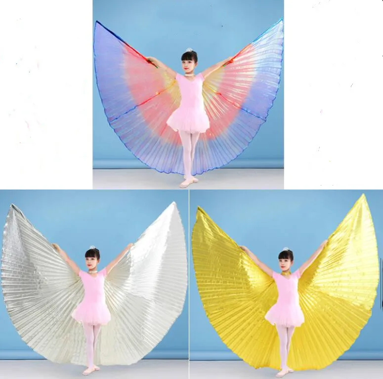 Дешевые Костюмы на Хэллоуин для танца живота крылья Исиды детей (без прилипания)