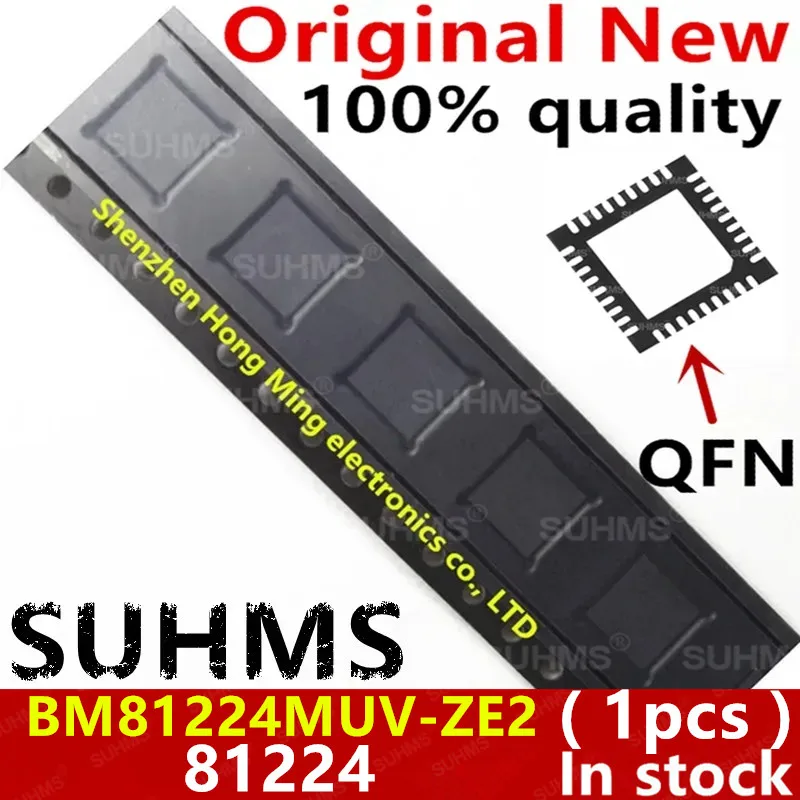 (1 шт.) 100% новый BM81224MUV-ZE2 BM81224MUV BM81224 81224 QFN-36