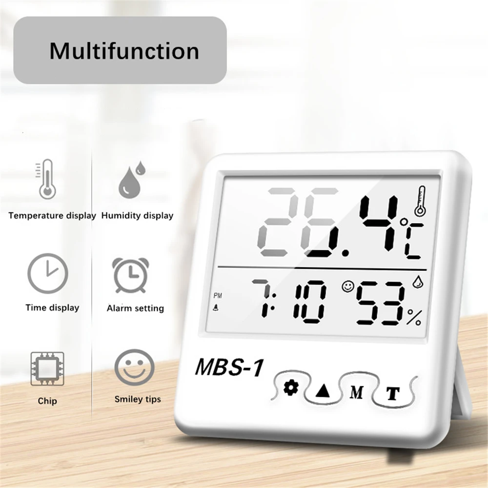 Настенный Цифровой термометр гигрометр Настольный Электрический