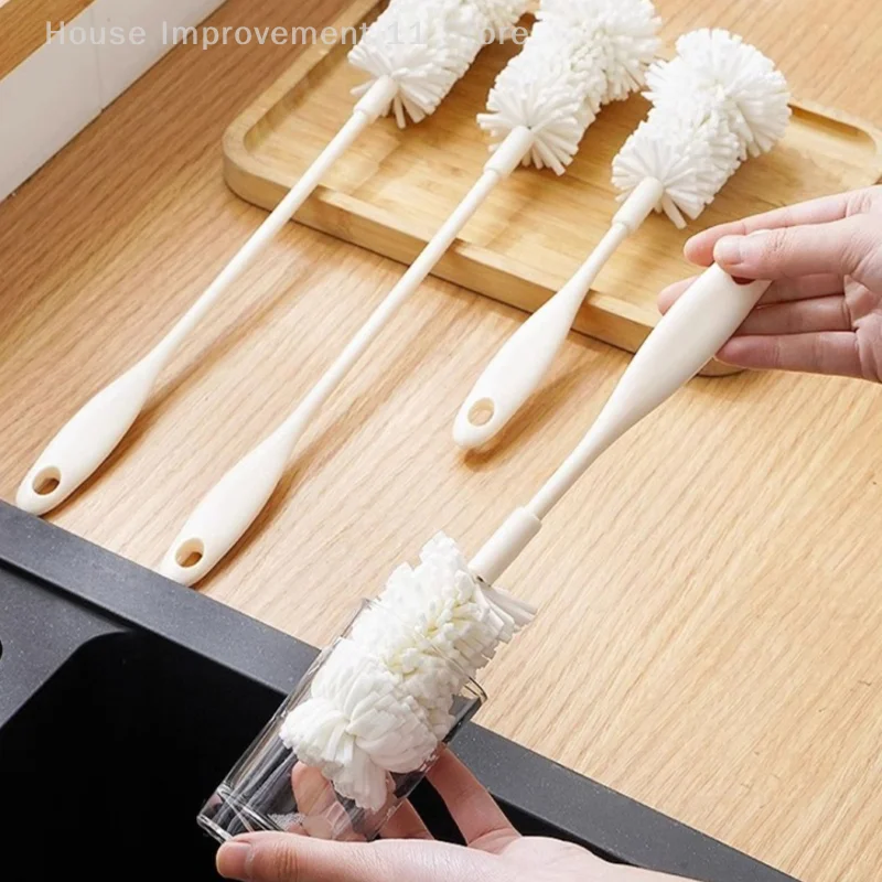 Щетка для чашек с длинной ручкой бытовая щетка мытья удаления пятен от чая чистая