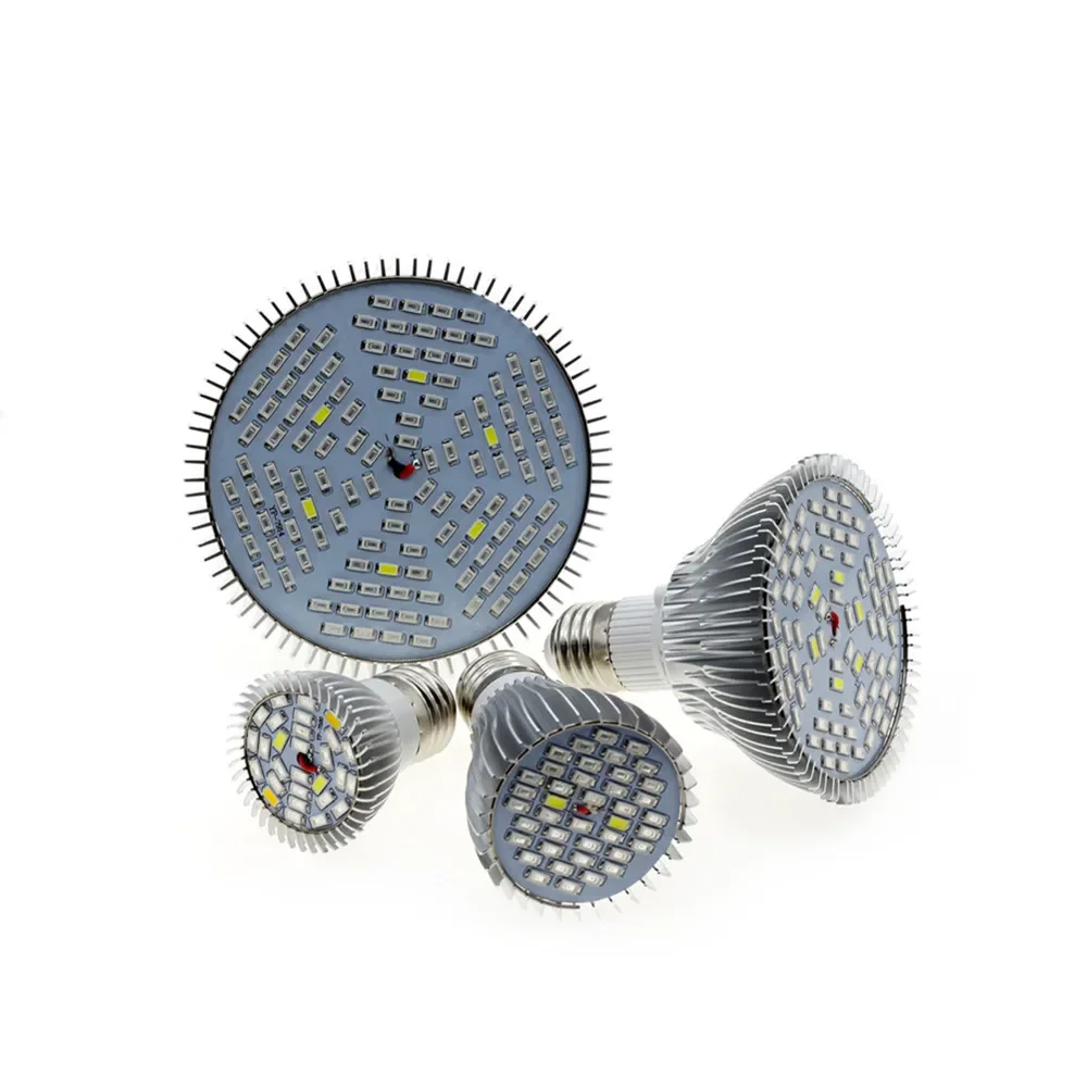 8 Вт светодиоды Phyto Led гидропонный светильник для роста E27 E14 GU10 лампа выращивания