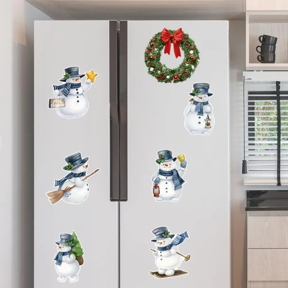 Магнит на холодильник Merry Xmas магнит Санта-Клауса праздничный рождественский