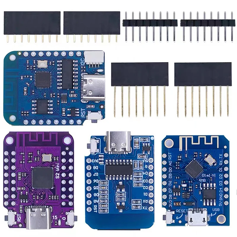 WeMos D1 Mini Pro V3.0 NodeMcu 4 Мб/16 Мб байт Lua WIFI Интернет вещей макетная плата на основе ESP8266
