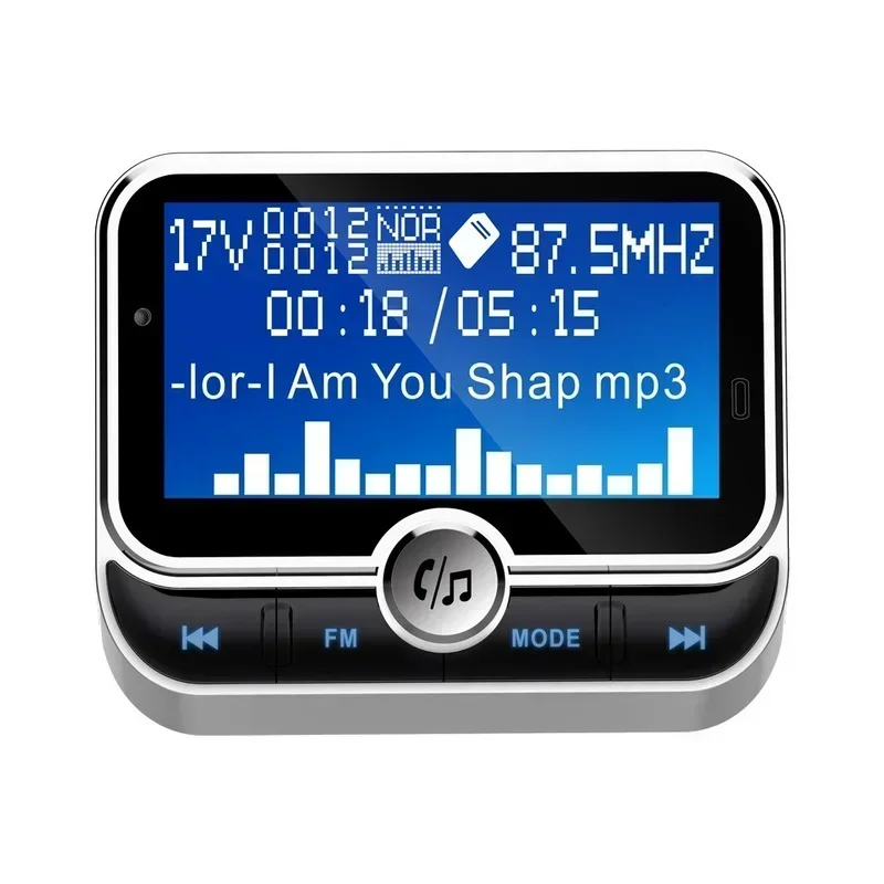 Креативный автомобильный FM-передатчик с дистанционным управлением ЖК-дисплей