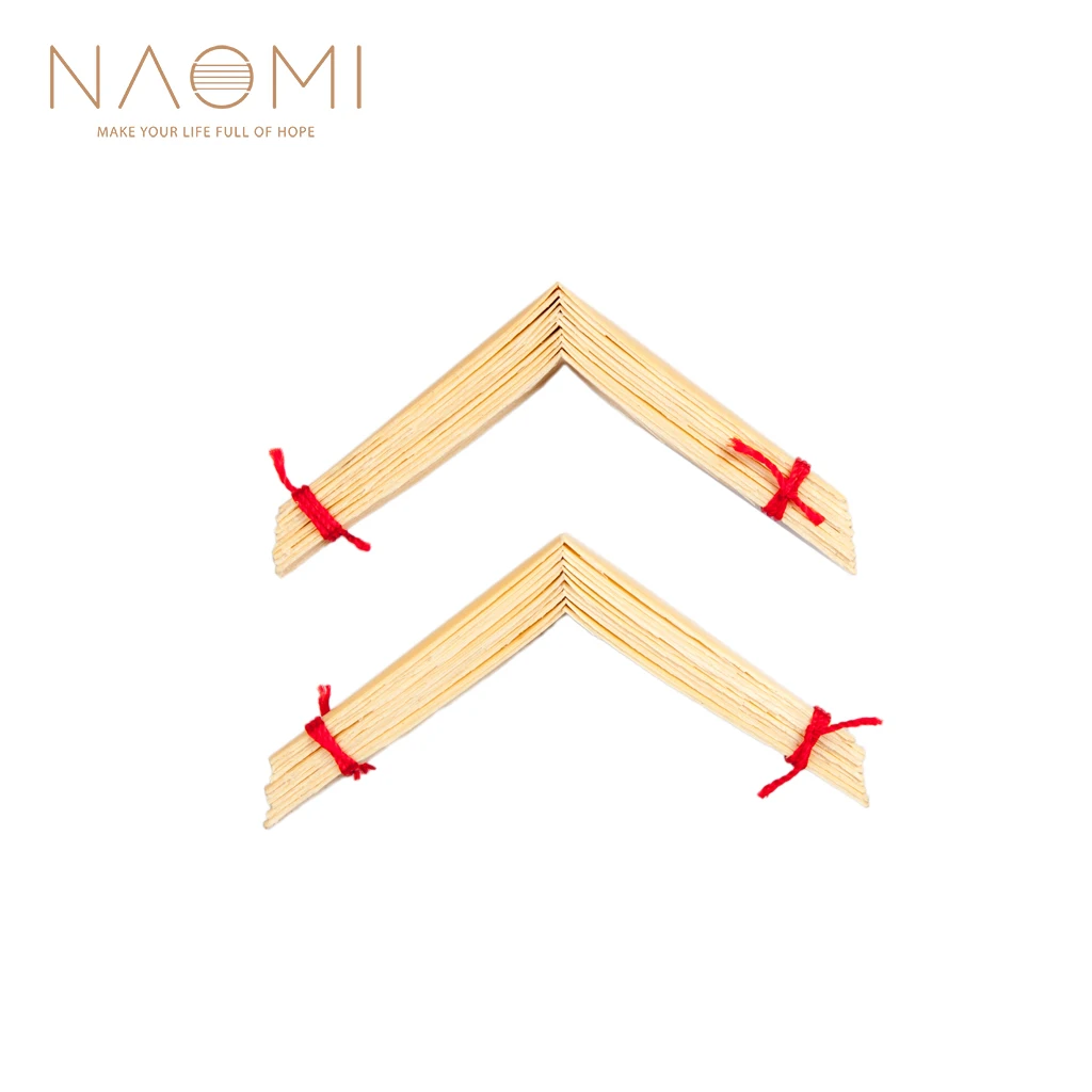 NAOMI 20 PCS Oboe Reeds Cane Parts Gouged Shaped Folder Woodwind Instrument Accessories New | &