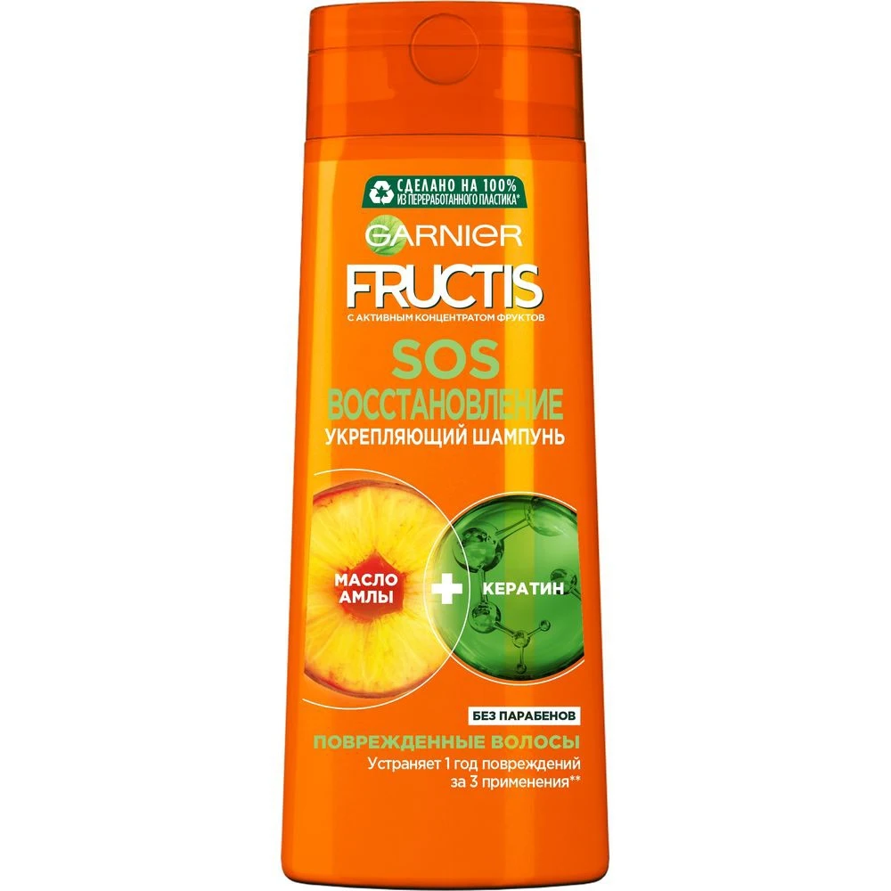 Garnier Fructis Укрепляющий шампунь для волос &quotФруктис SOS Восстановление&quot