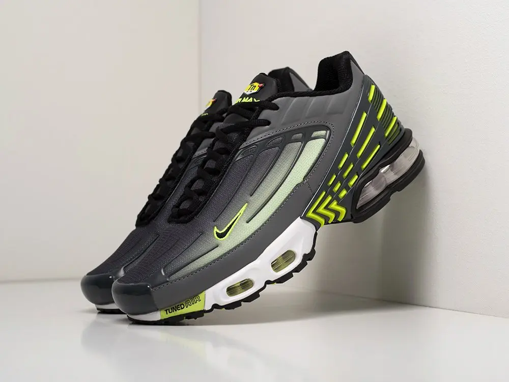 Кроссовки Nike Air Max Plus 3 Серый Лето Мужской | Обувь