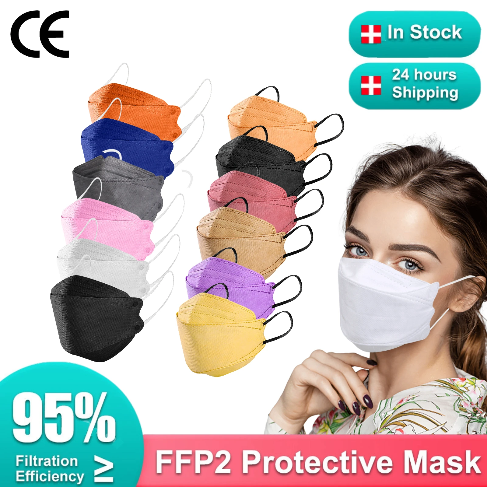 Маска для взрослых kn95 mascarillas ffp2 цветные mascarilla fpp2 homologada kn95маска с фильтром