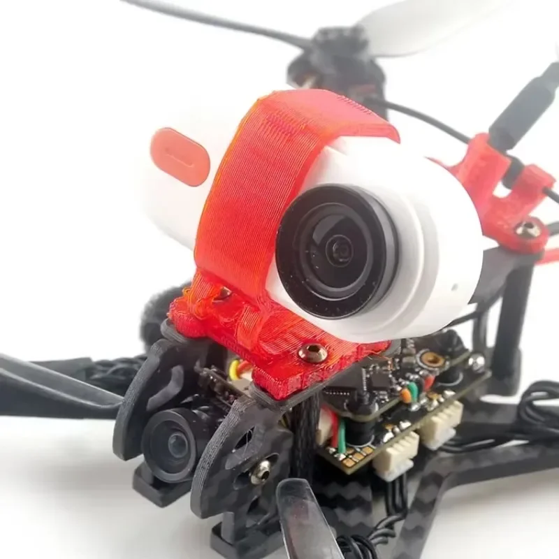 Держатель для крепления камеры HappyModel Crux35 из ТПУ Insta360 Go2 Caddx Peanut