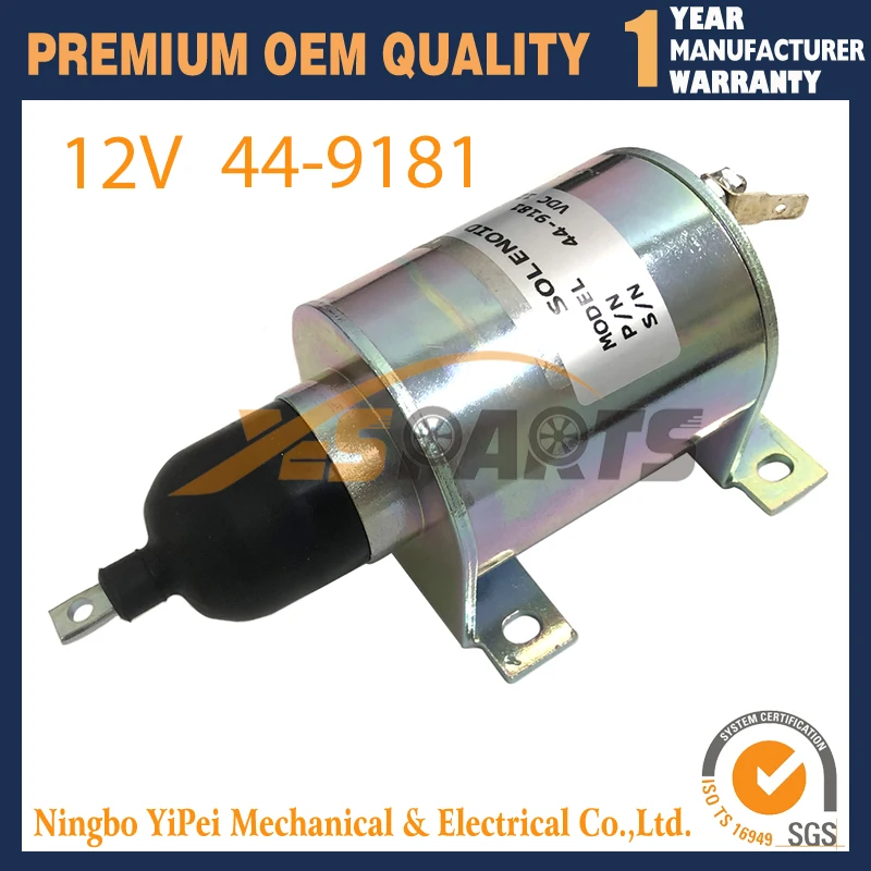 Топливный соленоид 12 В 44-9181 41-1566 411566 для Thermo King M-44-9181 SL100 SL200