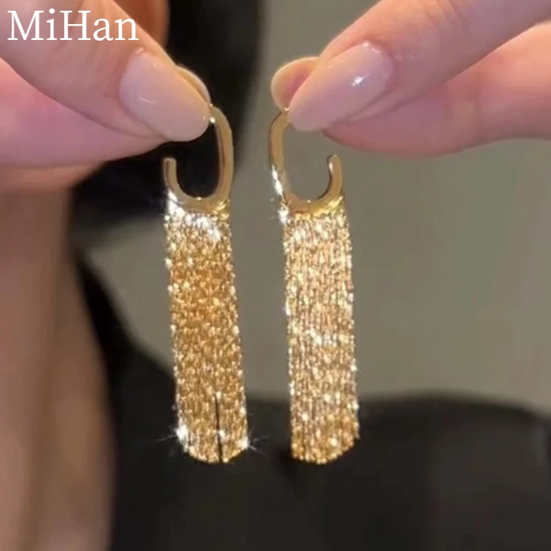 Современные ювелирные изделия MiHan роскошные темпераментные Длинные