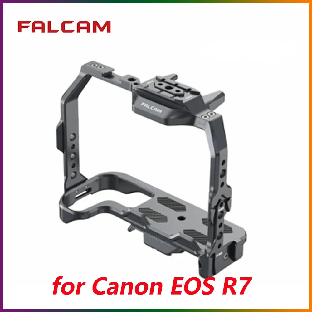 FALCAM F22 DSLR-камера клетка для камеры Canon EOS R7 полная быстросъемная пластина