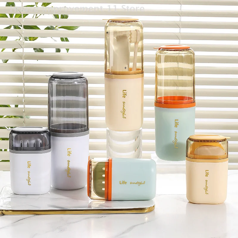 Дорожная зубная щетка паста чехол для хранения контейнер мыла поднос посуды