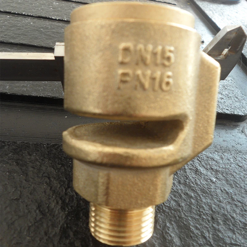 Латунный вакуумный клапан винт отрицательного давления всасывающий против