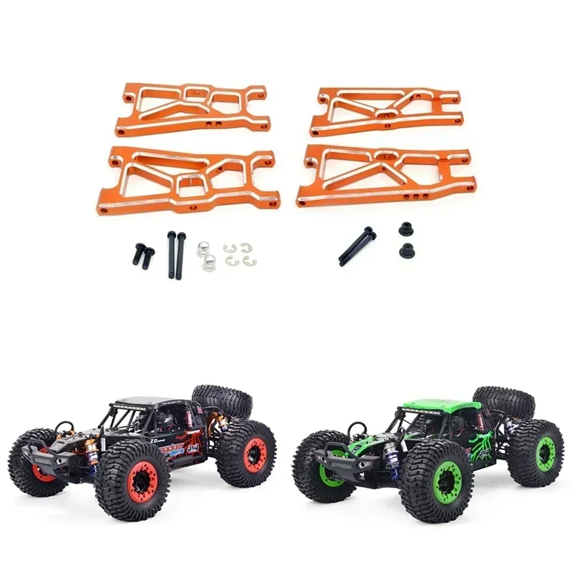 4 шт. металлический передний и задний рычаг подвески 7597 7598 для ZD Racing DBX-10 DBX10 10421-S 9102