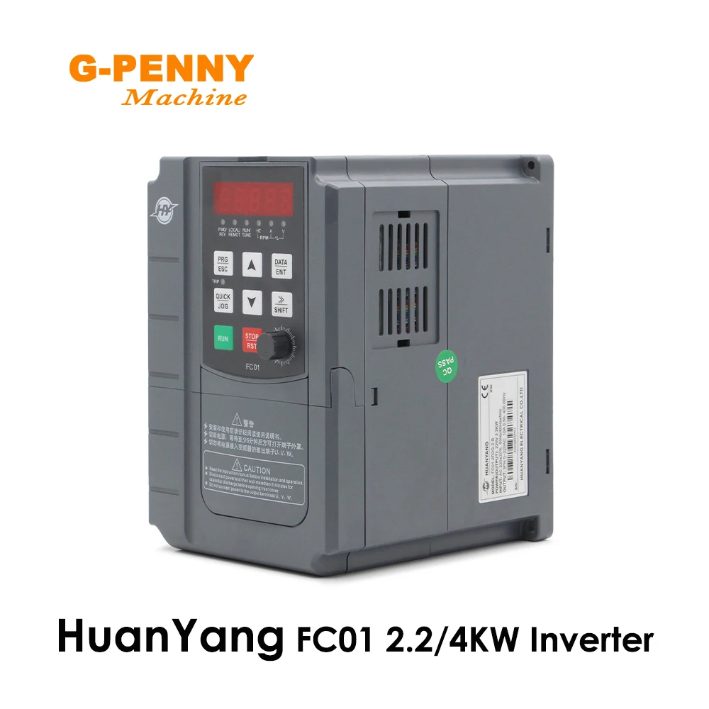 G-Penny 2 кВт/4 кВт HUANYANG 220 В Контроль скорости двигателя шпинделя 0-400 Гц Частотный