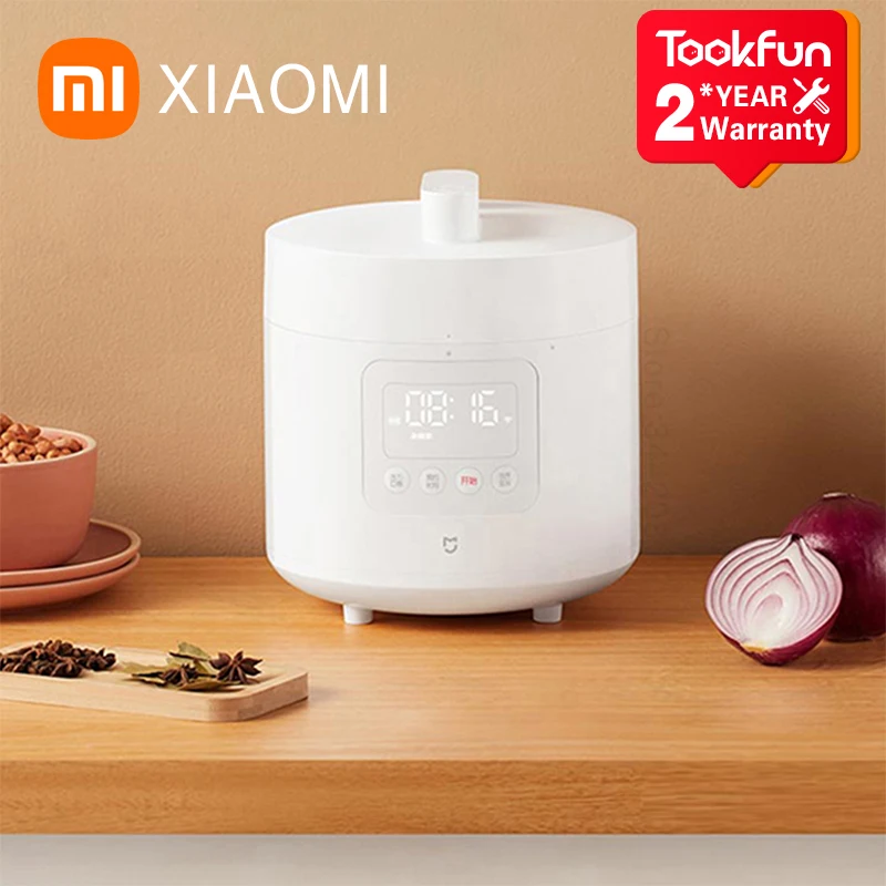 Новая электрическая смарт-скороварка XIAOMI 2.5л поддержка MIHOME приложение Wi-Fi