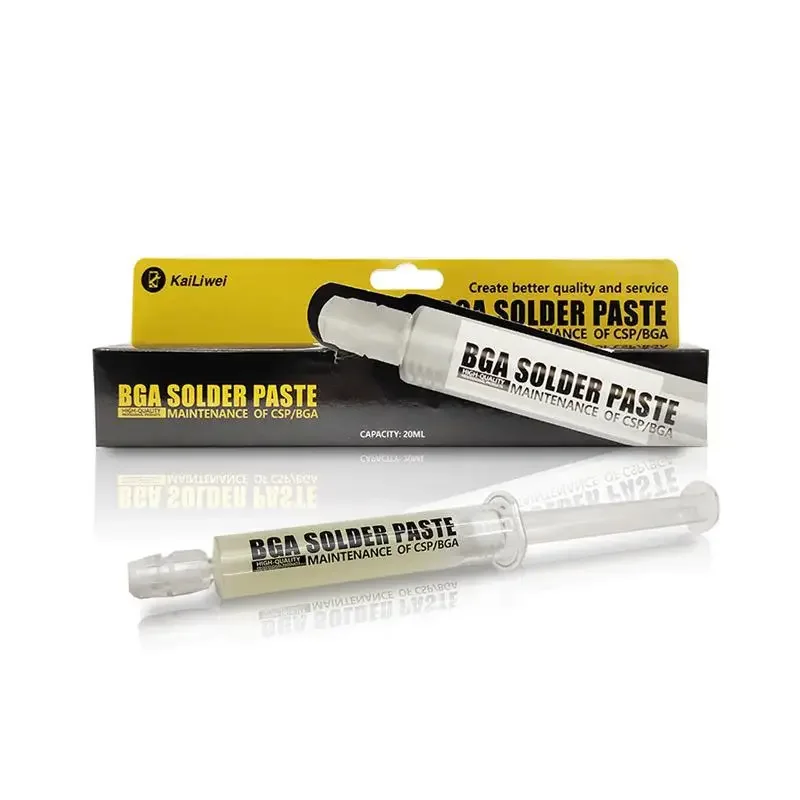 Kailiwei 20 мл Бессвинцовая Экологически чистая паяльная паста CSP/ BGA для телефона PCB