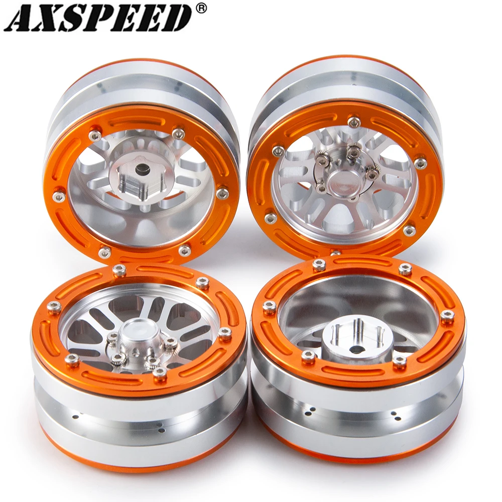 AXSPEED 1 9-дюймовые колеса с бисером диски для осевого SCX10 TAMIYA CC01 D90 D110 TRX4 1/10 детали