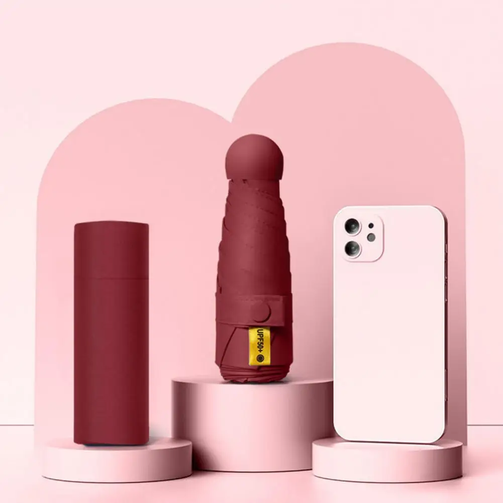 Простой зонт для хранения портативный дорожный компактный мини-зонт с защитой от