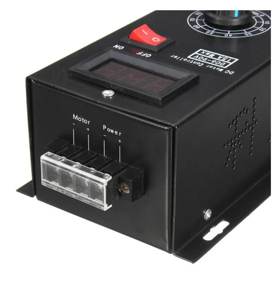 Импульсный регулятор импульсного напряжения постоянного тока 6-90 в 15 А дисплей