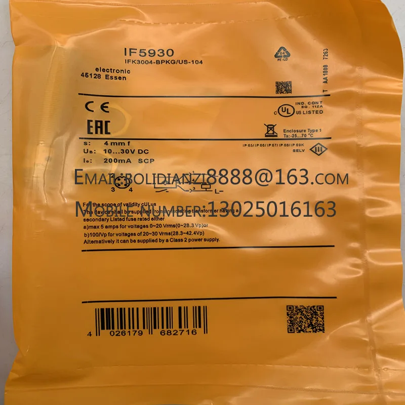 Оригинальный датчик приближения IE5312 IE5122 IE5295 IE5304