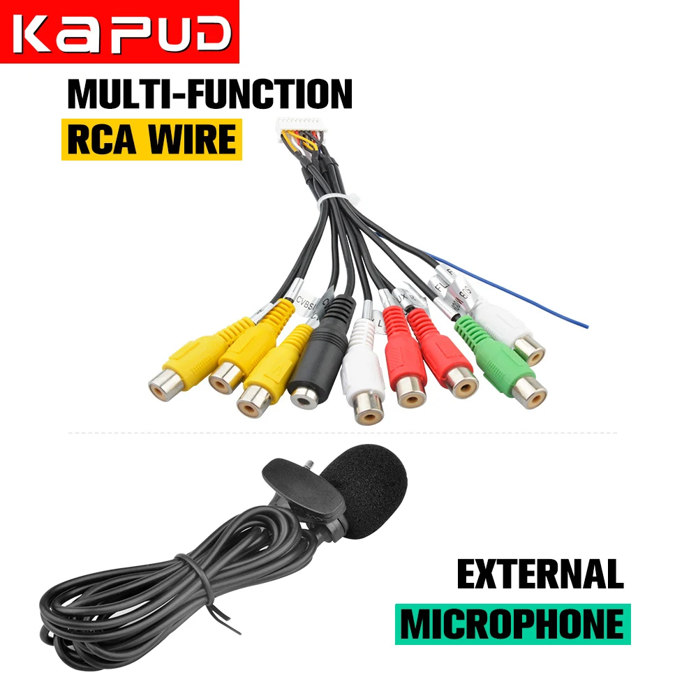 Подходит для многофункционального RCA линейного внешнего микрофона