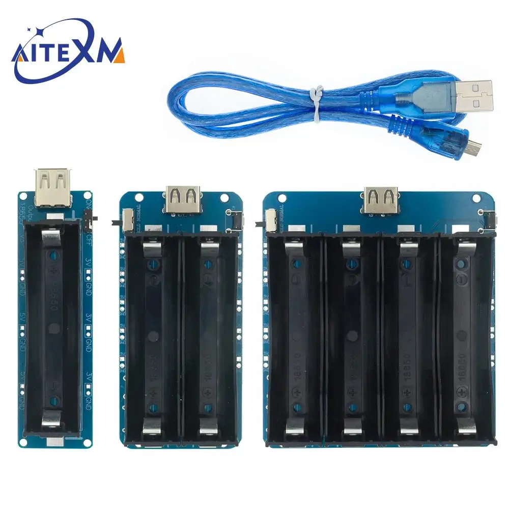 18650 Защитная плата для зарядки аккумулятора с портом Micro USB типа A 3 А 5 В в Arduino/ Raspberry