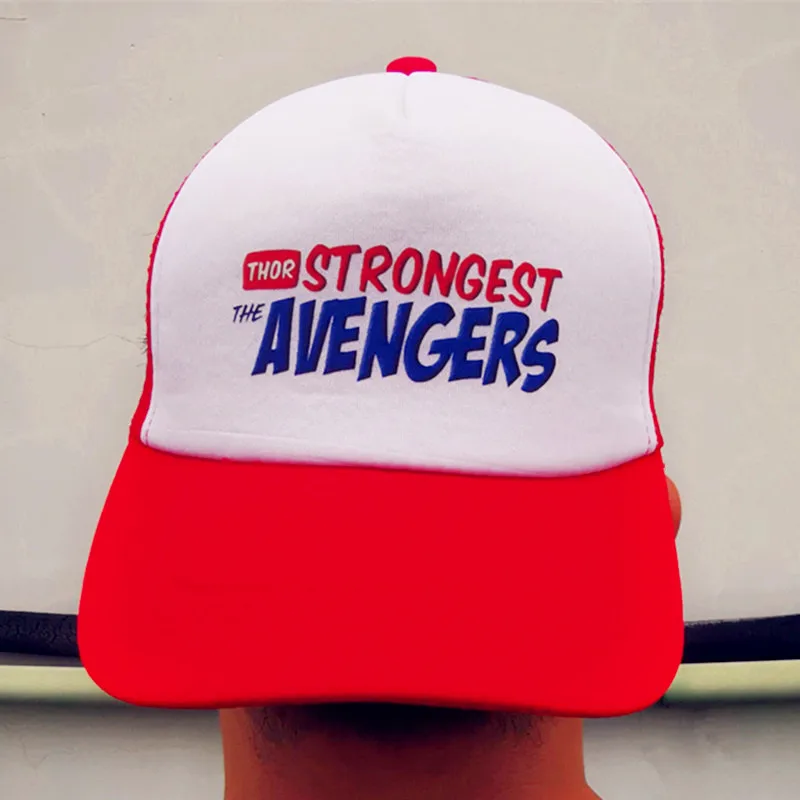 Головной убор самые сильные Мстители шляпа Тор любовь гром Вышивка унисекс стиль