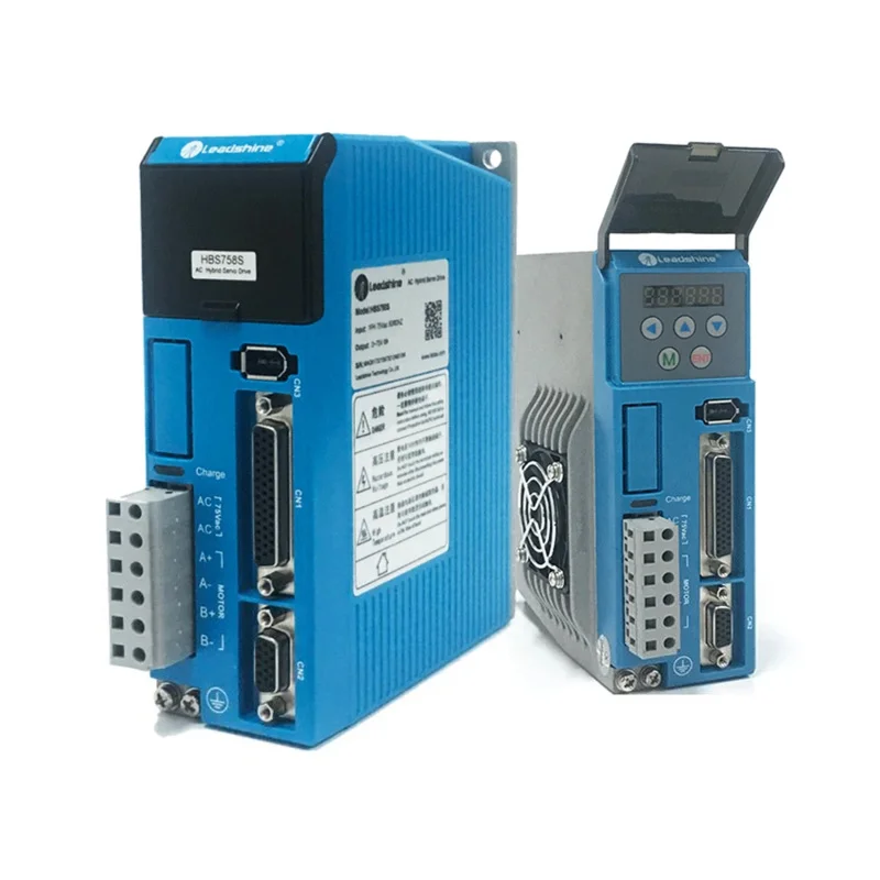 Гибридный сервопривод Leadshine с замкнутым контуром ЧПУ H2-758 (HBS758) HBS758S напряжение 50-75