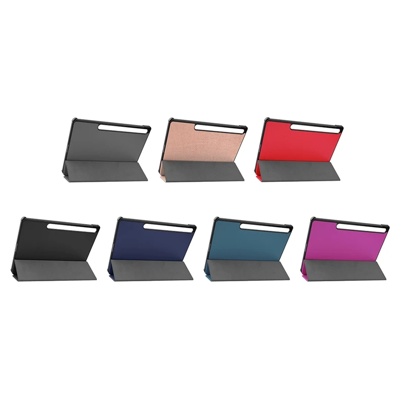 Чехол из искусственной кожи для Samsung Tab S7FE 12 4 дюйма T730/T736 2021 противоударный