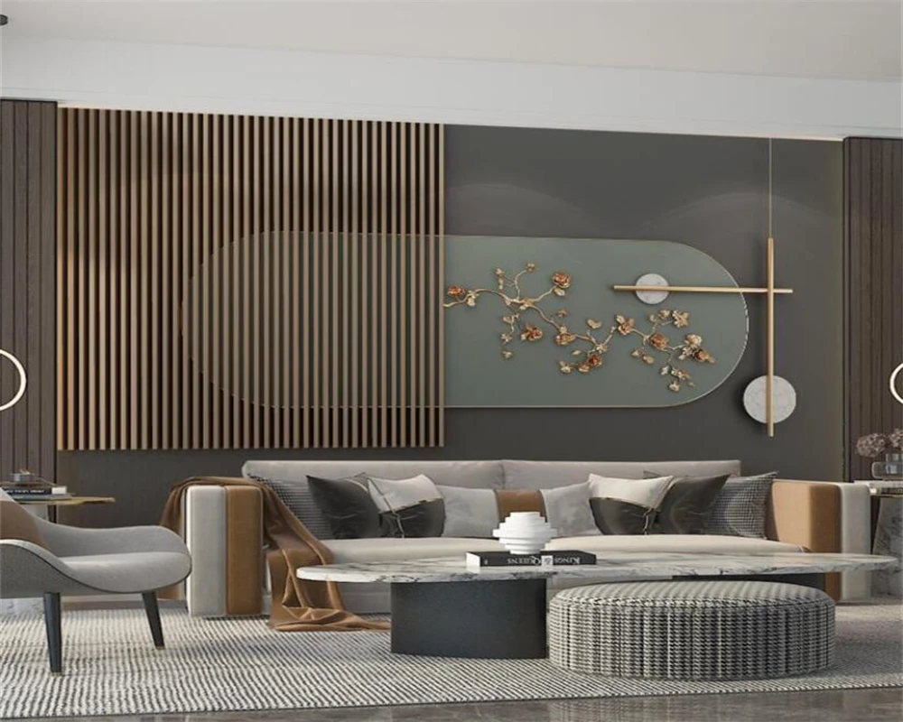 Beibehang индивидуальная спальня гостиная современная Женская роскошь трехмерная