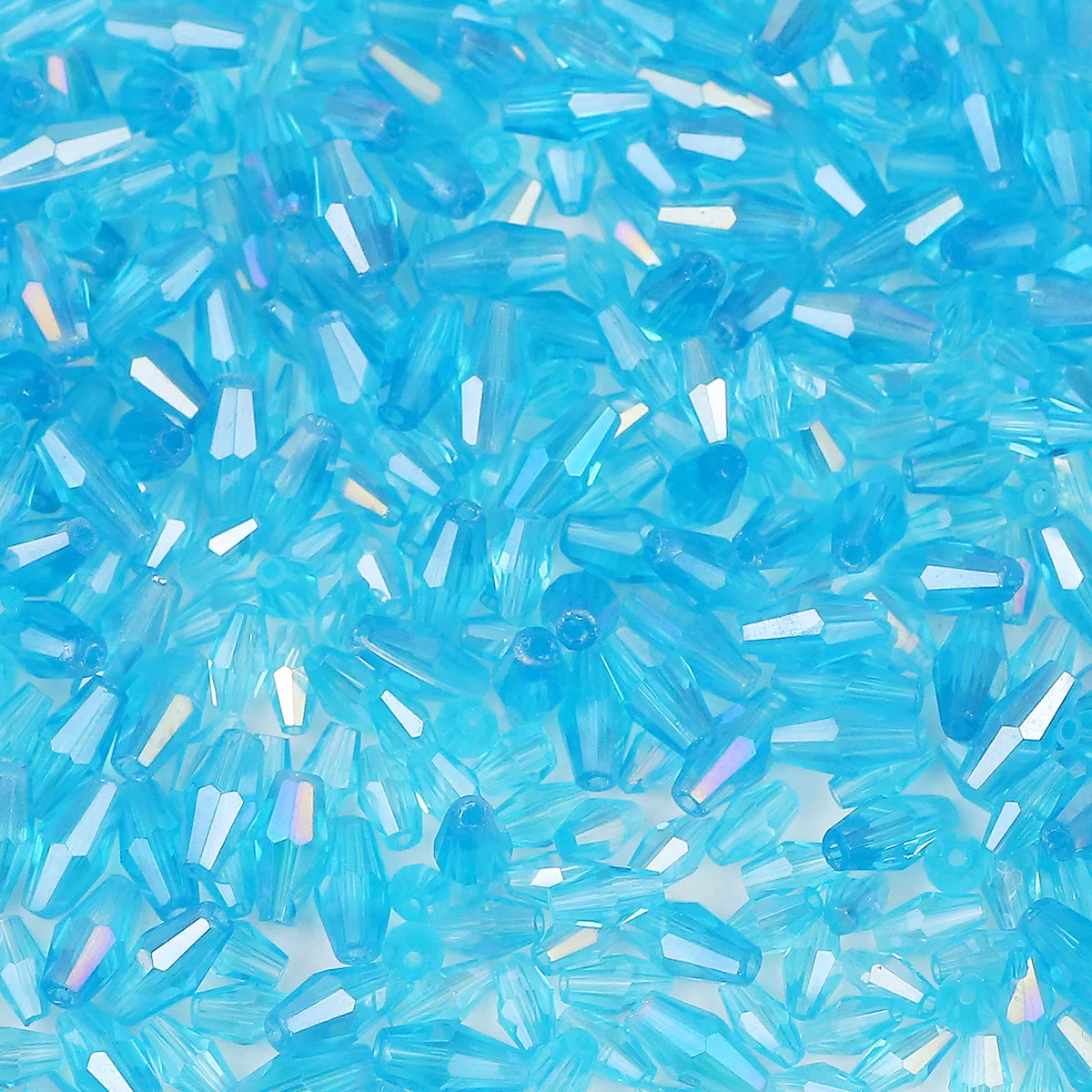 100 шт. свободные бусины из австрийского хрусталя 3x6/4x8 мм двойной конус длинный