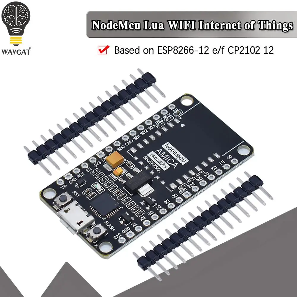 ESP8266 ESP-12F ESP-12 WIFI CP2102 NodeMCU Совместимая макетная плата Интернета вещей Адаптерная