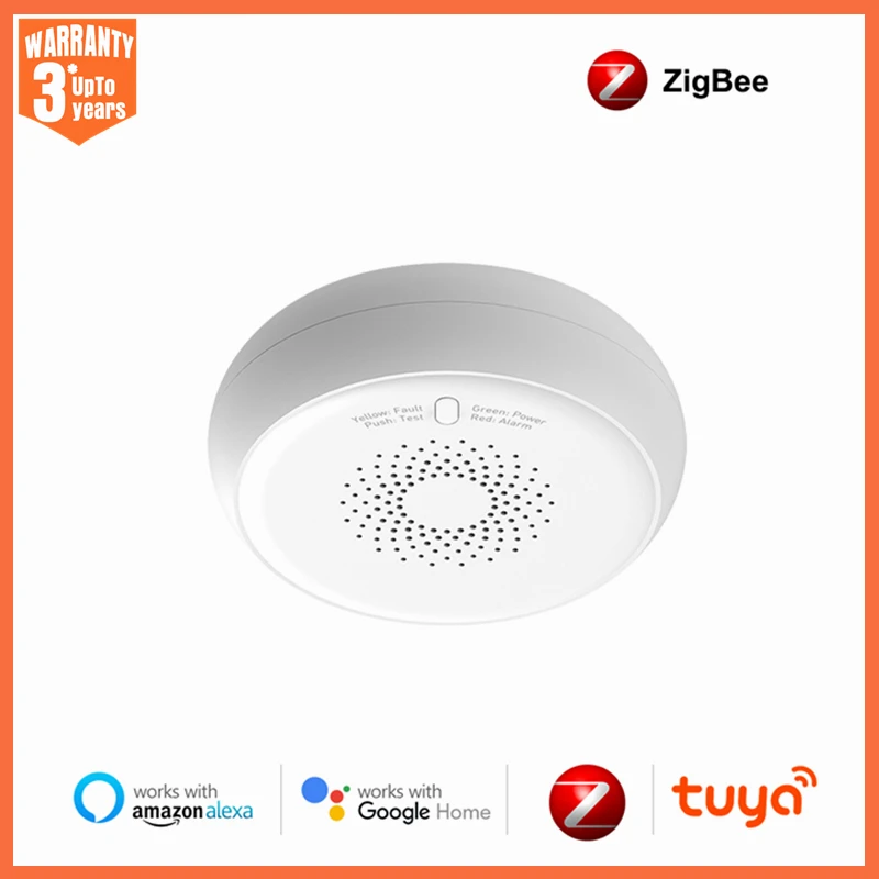 Детектор Утечки Газа XIAOMI Tuya Zigbee умный датчик утечки газа работает с приложением