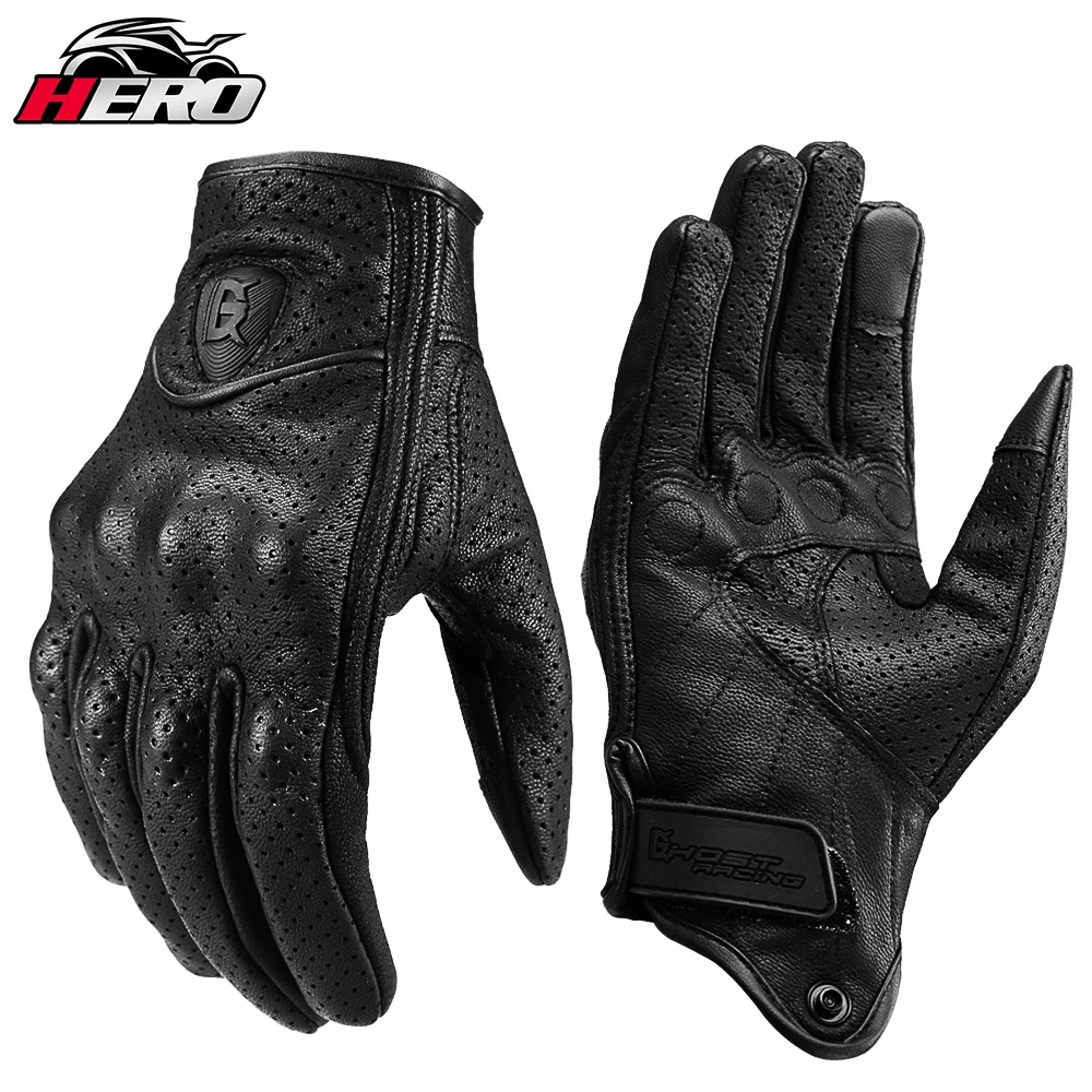 Кожаные Мотоциклетные Перчатки дышащие мотоциклетные перчатки для мотокросса